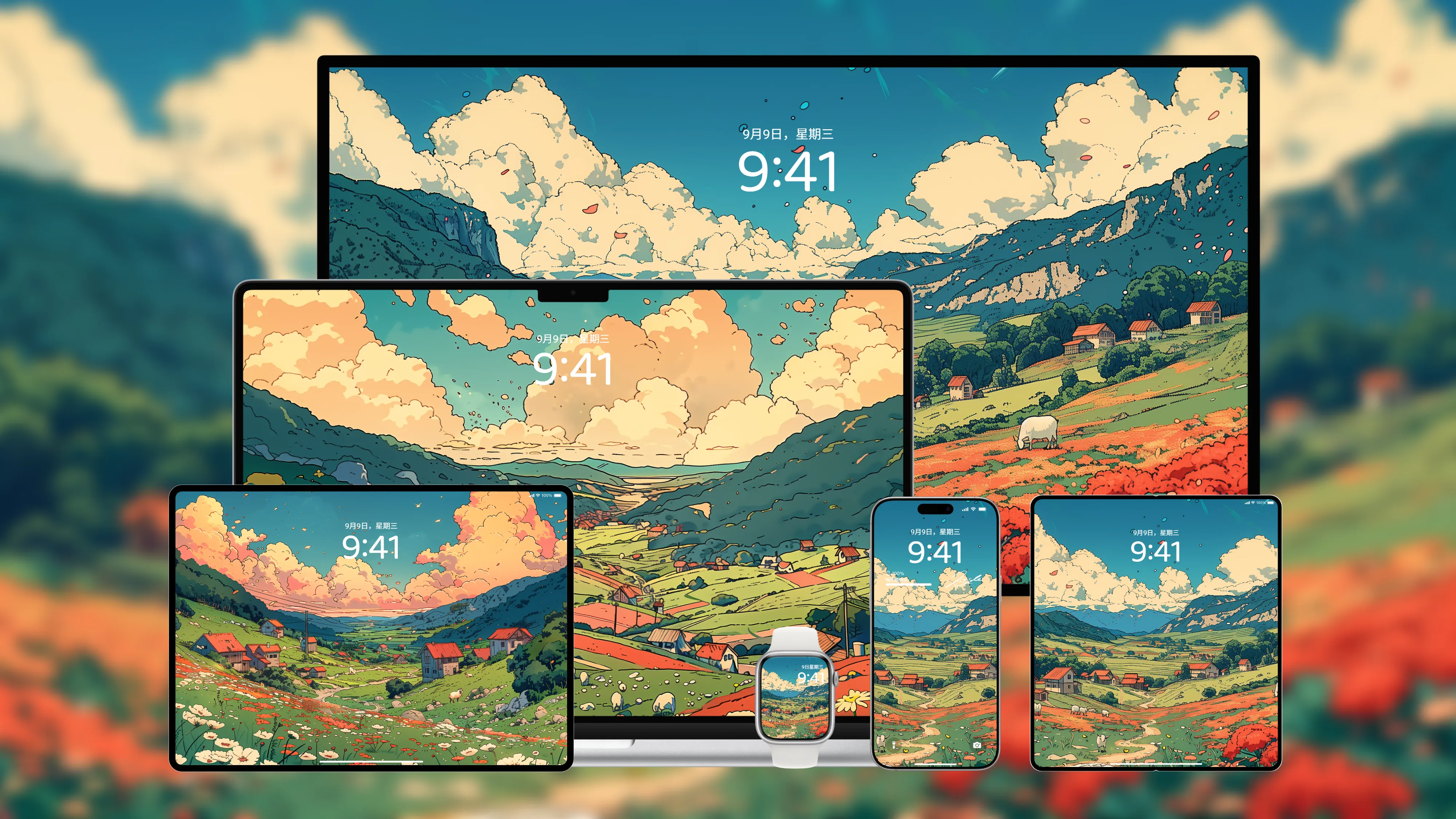 桌面壁纸 电脑屏保 电脑壁纸 护眼壁纸 护眼屏保